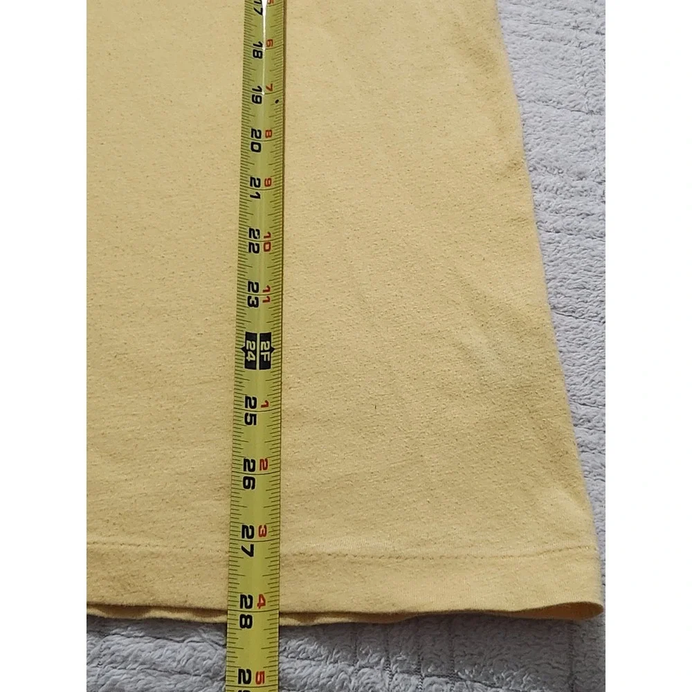 Lot of 2 Polo Ralph Lauren Vintage Single Stitch T-shirts Mens Large Yellow/Gray